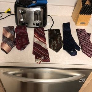 Assorted men’s ties  6 total 12.00